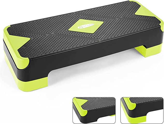 ACTIVE FOREVER Steppers for Levels, Step – Board, Exercise BIG 3 Aerobic DEPO BARGAINS